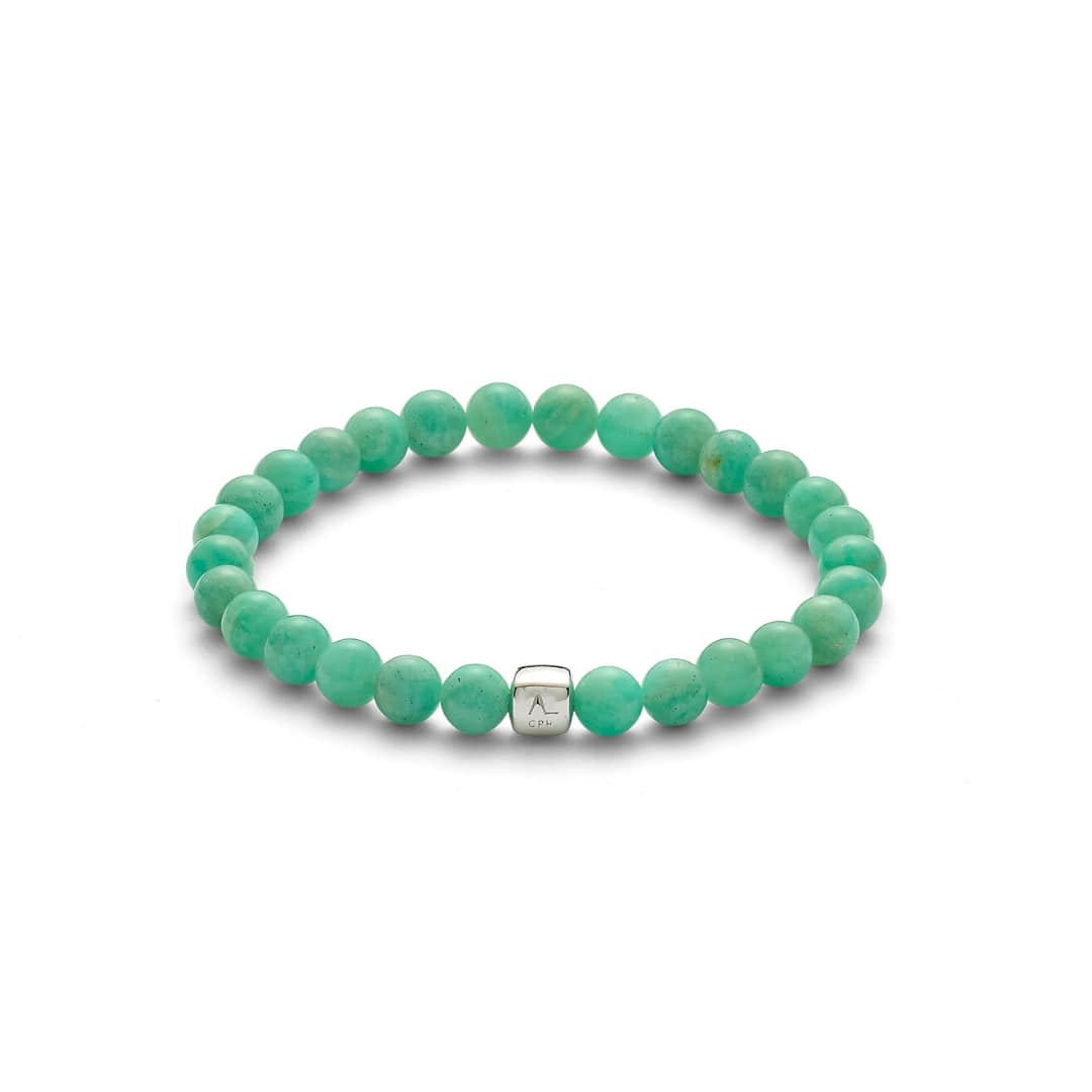 ALEXANDER LYNGGAARD Amazonite 6mm Bracelets Turquoise