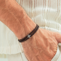 ALEXANDER LYNGGAARD Bolo Leather Brown Bracelets