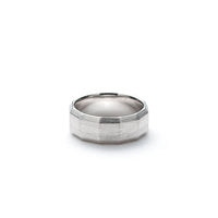 ALEXANDER LYNGGAARD Facet Ring 8mm Brushed Rings