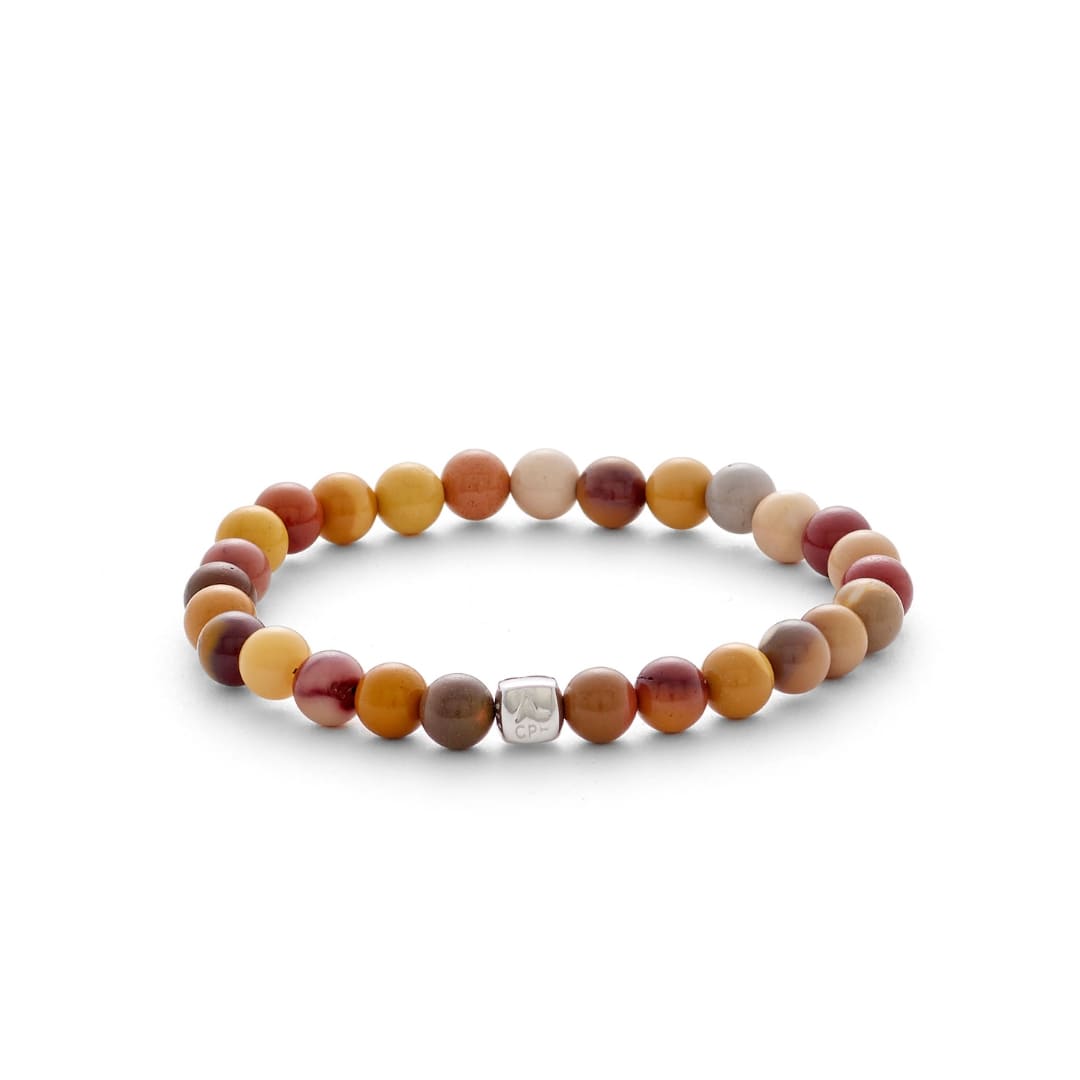 ALEXANDER LYNGGAARD Mookaite 6mm Bracelets Multi Color
