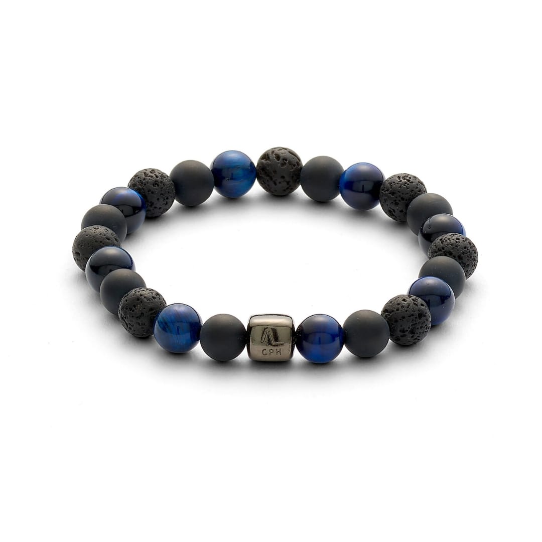 ALEXANDER LYNGGAARD Paris 8mm  Black / Blue