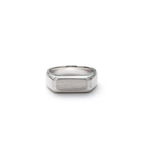 ALEXANDER LYNGGAARD Rectangle Signet Ring Brushed Rings