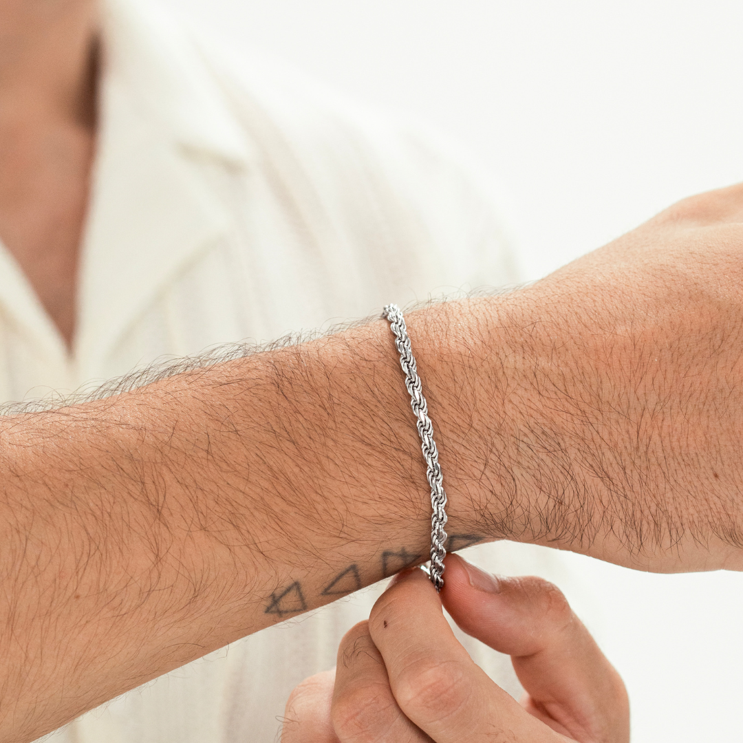 ALEXANDER LYNGGAARD Rope Chain 4mm Bracelets