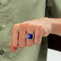ALEXANDER LYNGGAARD Signet Ring Lapis Rings