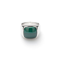 ALEXANDER LYNGGAARD Signet Ring Malachite Rings