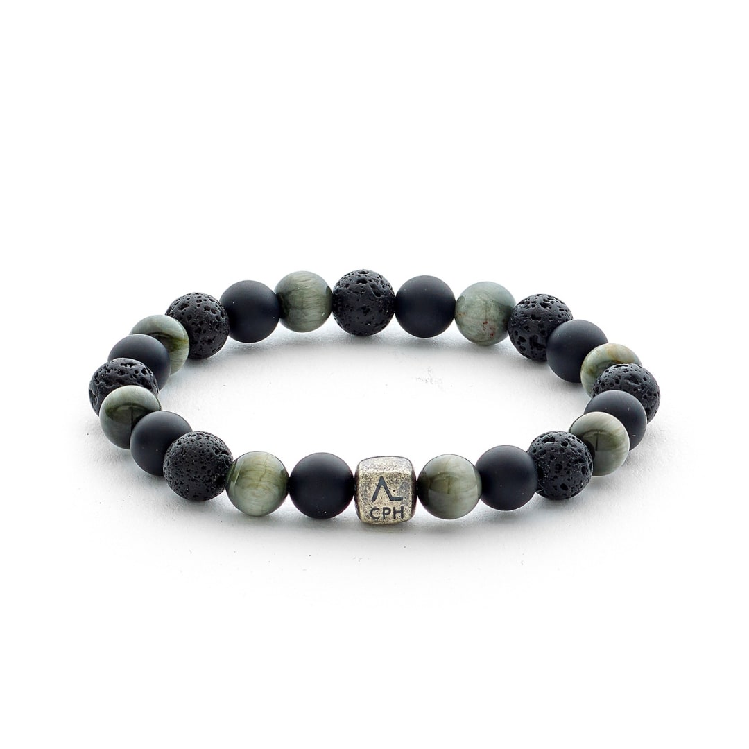 ALEXANDER LYNGGAARD Stockholm 8mm  Black / Grey
