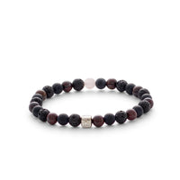 ALEXANDER LYNGGAARD Tokyo 6mm Bracelets Black / Brown