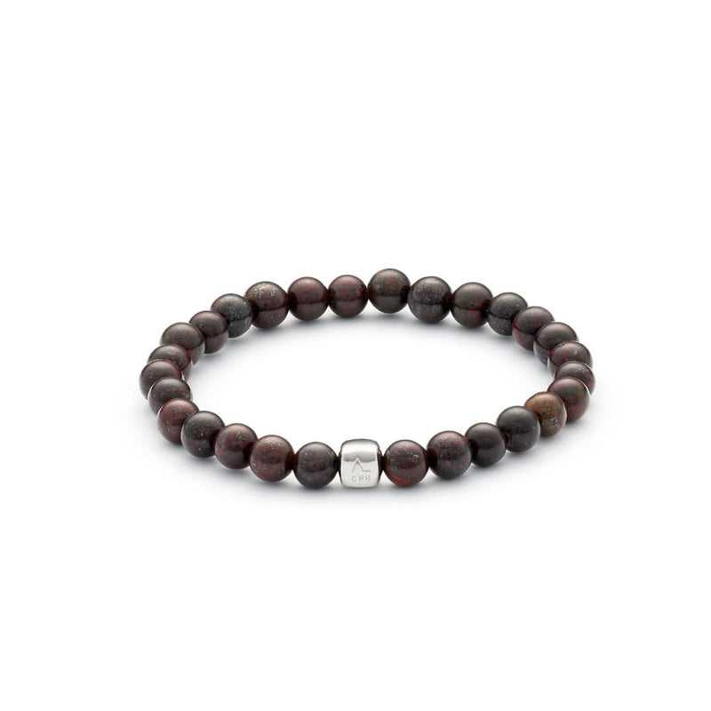 ALEXANDER LYNGGAARD Bloodstone 6mm Bracelets Black