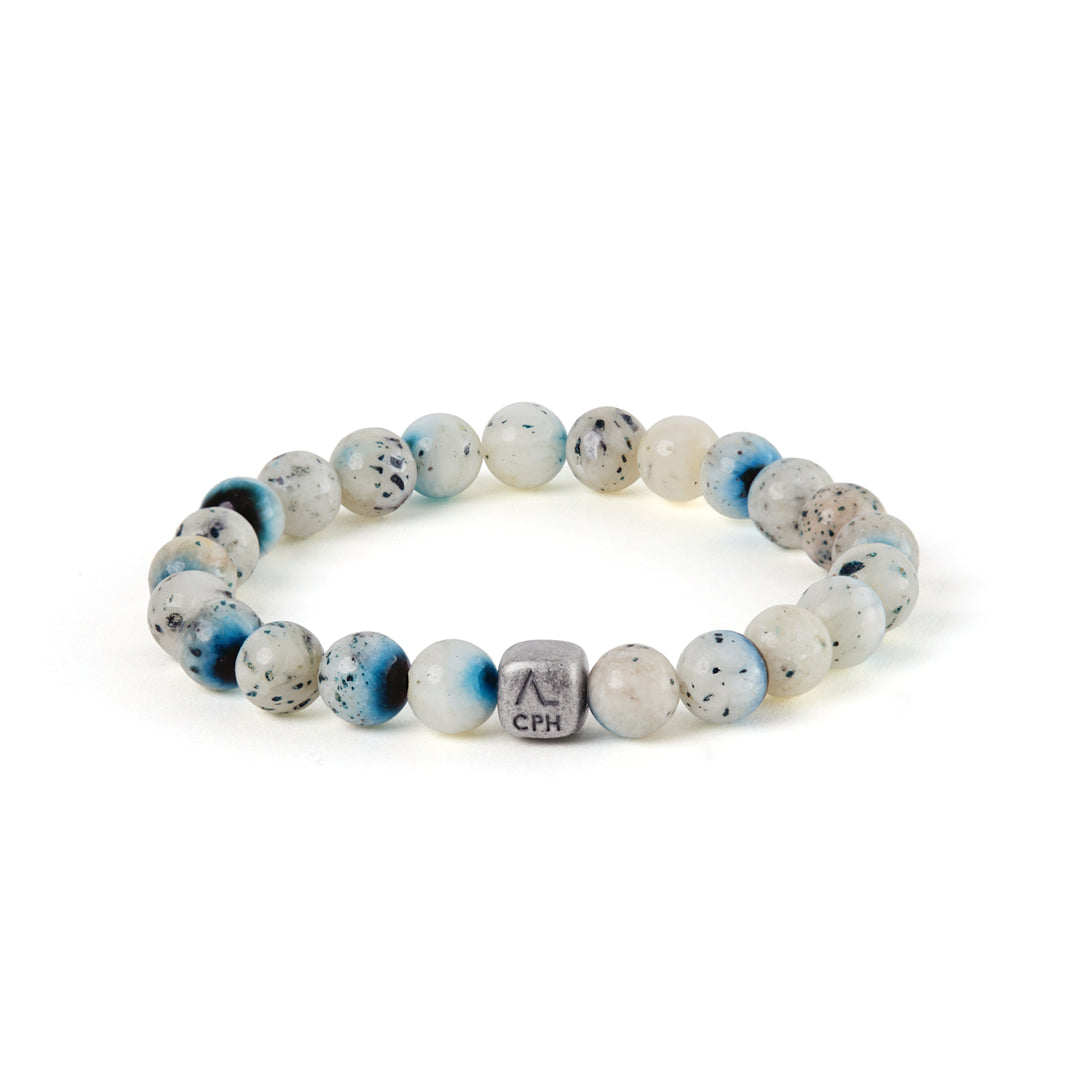 ALEXANDER LYNGGAARD Blue Ice Glacierite 8mm Bracelets