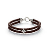 ALEXANDER LYNGGAARD Bolo Leather Brown Bracelets Brown