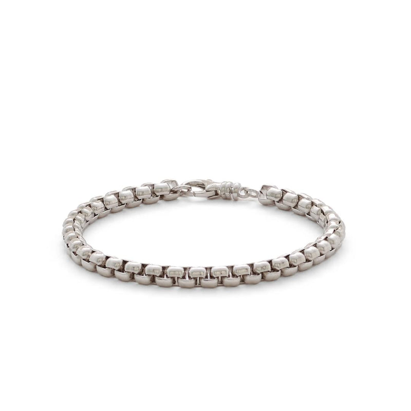 ALEXANDER LYNGGAARD Box Chain 5mm Bracelets