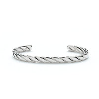 ALEXANDER LYNGGAARD Cable Bangle 6mm Bracelets