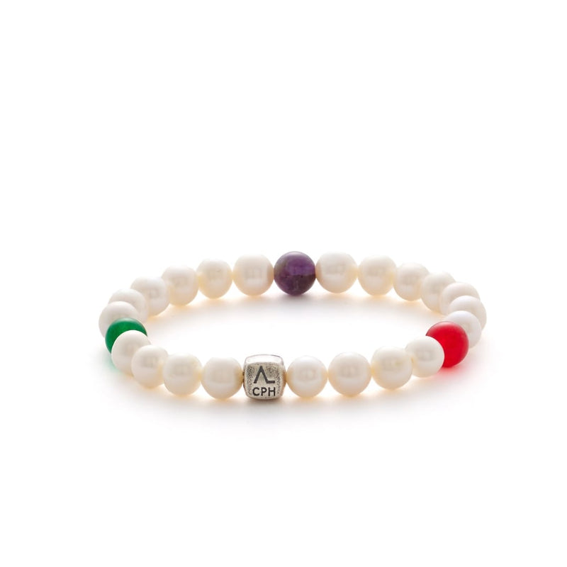 ALEXANDER LYNGGAARD Davos 8mm Bracelets Multi Color