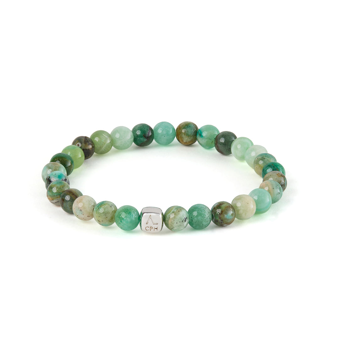 ALEXANDER LYNGGAARD Green Line Jasper 6mm Bracelets