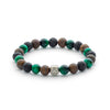 ALEXANDER LYNGGAARD Helsinki 8mm Bracelets Black / Brown / Green
