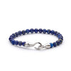 ALEXANDER LYNGGAARD Lapis with Hook Clasp 6mm Bracelets
