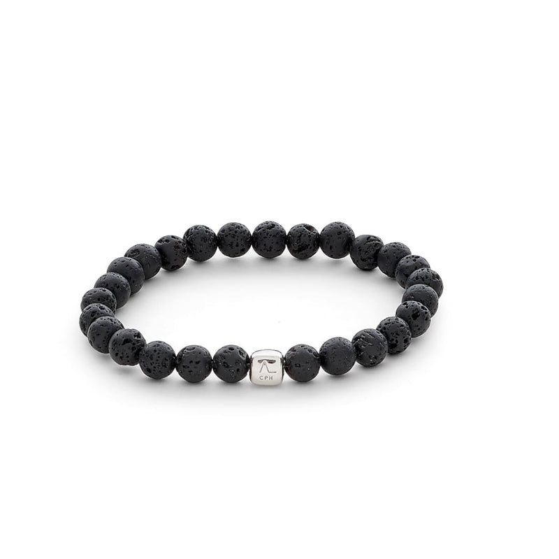 ALEXANDER LYNGGAARD Lava Stone 6mm Bracelets