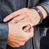 ALEXANDER LYNGGAARD Oval Signet Ring Brushed Rings
