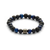 ALEXANDER LYNGGAARD Paris 8mm Bracelets Black / Blue