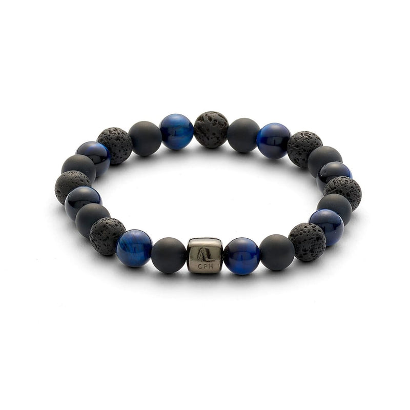 ALEXANDER LYNGGAARD Paris 8mm  Black / Blue
