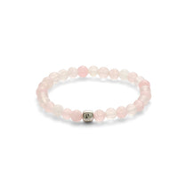 ALEXANDER LYNGGAARD Rose Quartz 6mm Bracelets Pink