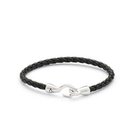 ALEXANDER LYNGGAARD Single Bolo Leather Black Bracelets