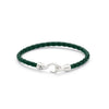 ALEXANDER LYNGGAARD Single Bolo Leather Green Bracelets Green