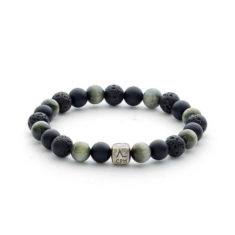 ALEXANDER LYNGGAARD Stockholm 8mm  Black / Grey