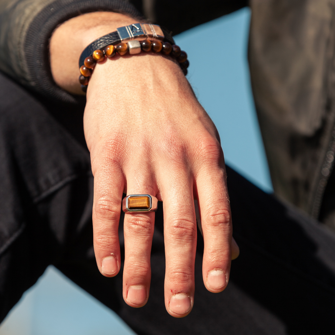 ALEXANDER LYNGGAARD Tiger Eye 8mm Bracelets
