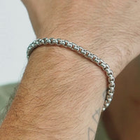 ALEXANDER LYNGGAARD Box Chain 5mm Bracelets
