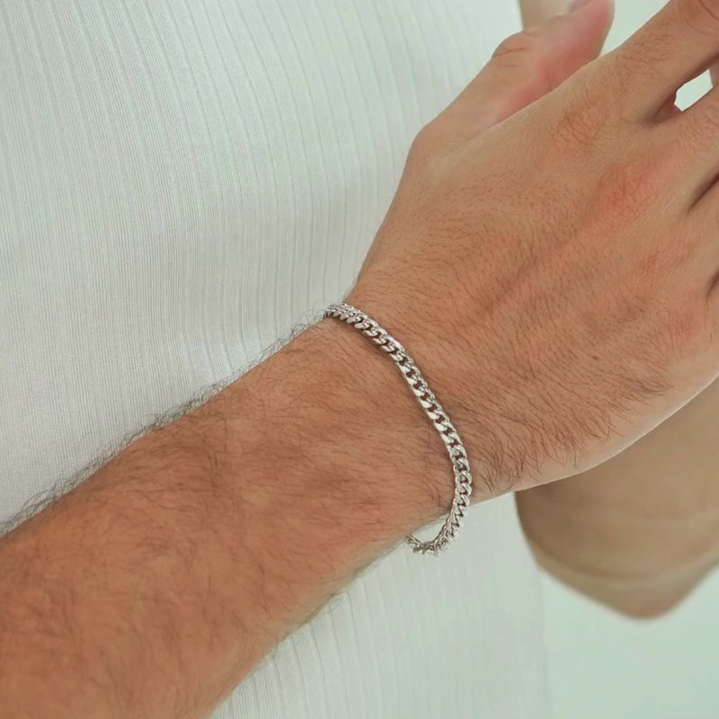 ALEXANDER LYNGGAARD Curb Chain 5mm Bracelets