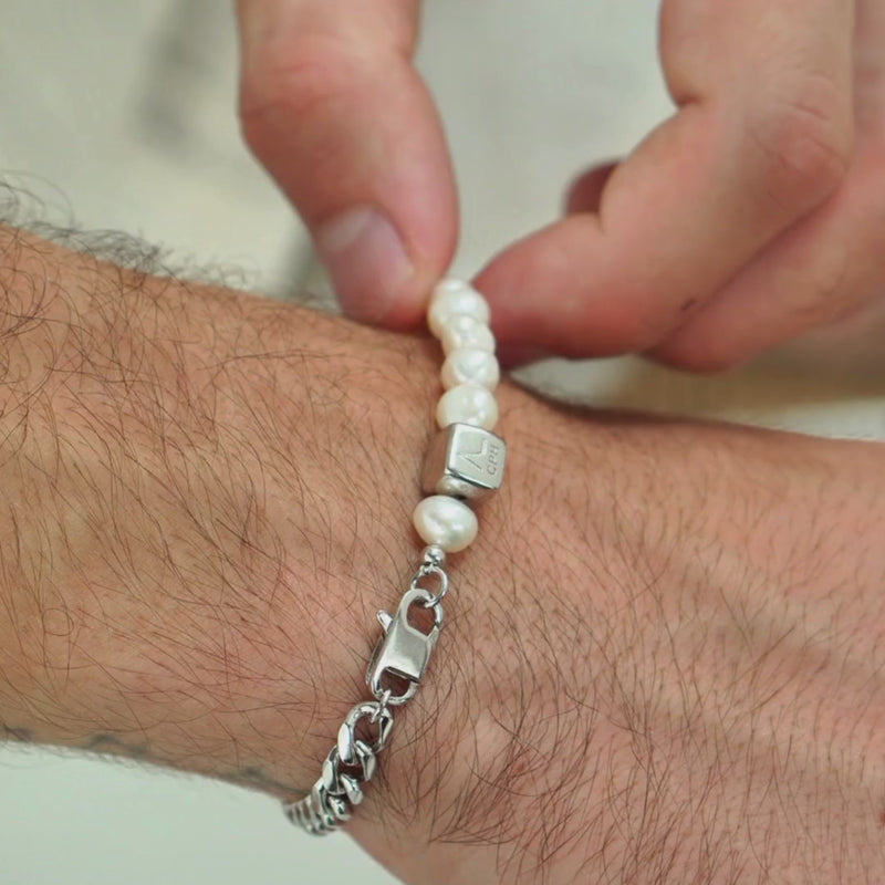 ALEXANDER LYNGGAARD Pearls & Chain 6mm Bracelets