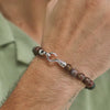 ALEXANDER LYNGGAARD Pietersite with Hook Clasp 8mm Bracelets