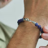 ALEXANDER LYNGGAARD Lapis with Hook Clasp 8mm Bracelets