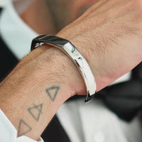 ALEXANDER LYNGGAARD Flat Bangle 9mm Bracelets