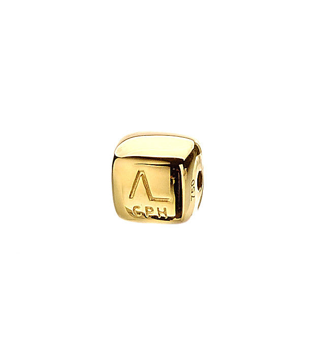 18K Gold Cube 6mm - ALEXANDER LYNGGAARD CPH